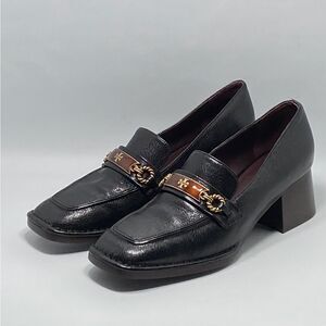 Tory Burch Perrine embellished leather loafer pumps size 9
